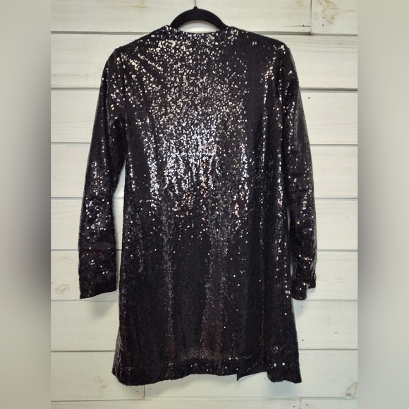 Isaac Mizrahi Live Sequin Cardigan - Picture 4 of 7
